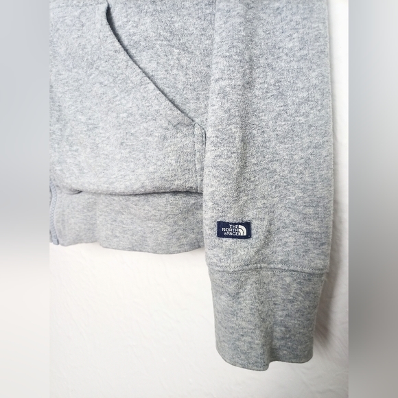 The North Face Gray Full Zipped Hoodie Size S - Picture 5 of 7